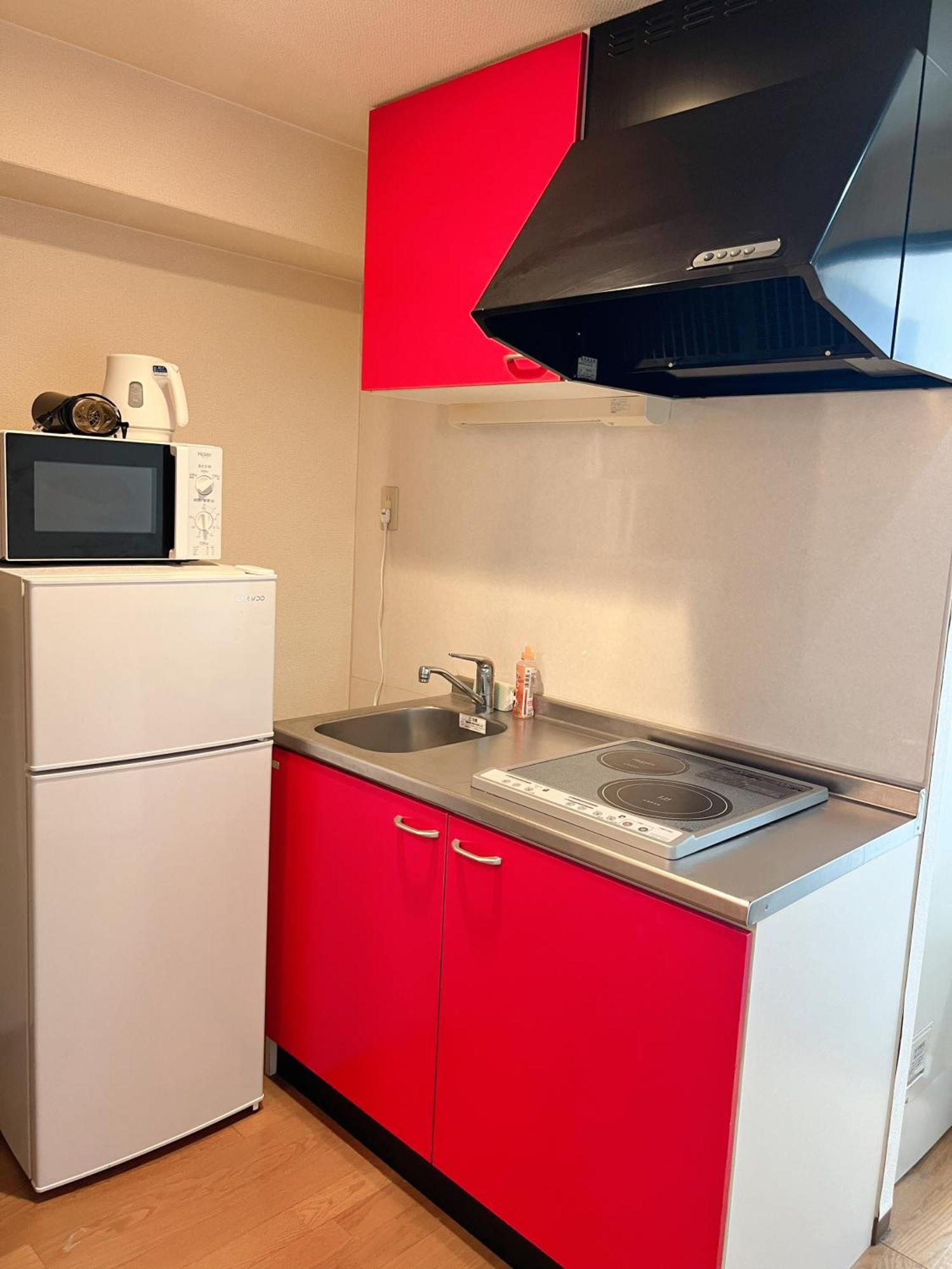 Uro-島之内3人部屋 Apartemen Osaka